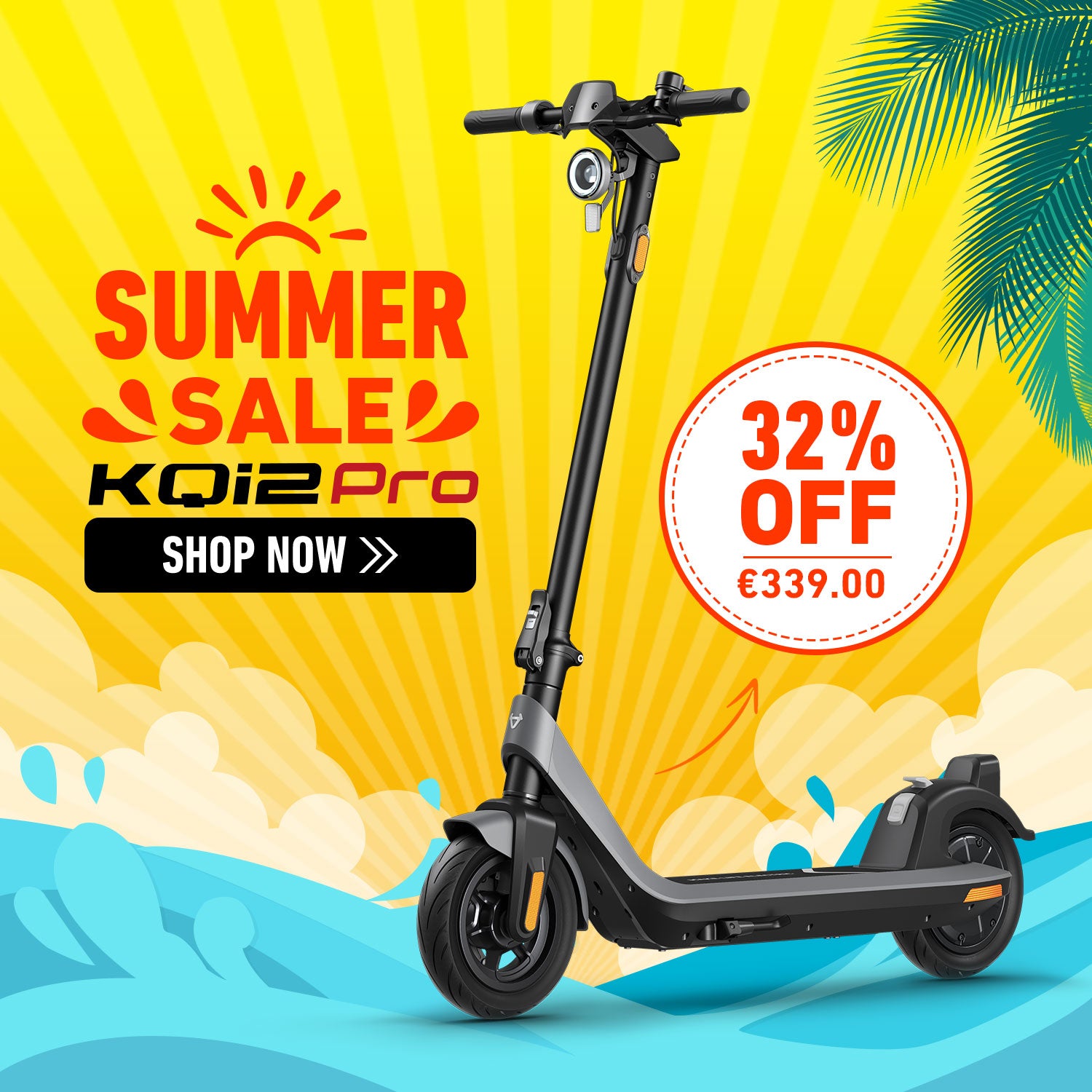 NIU KQi2 Pro Electric Scooter | Range 40km (EU version)