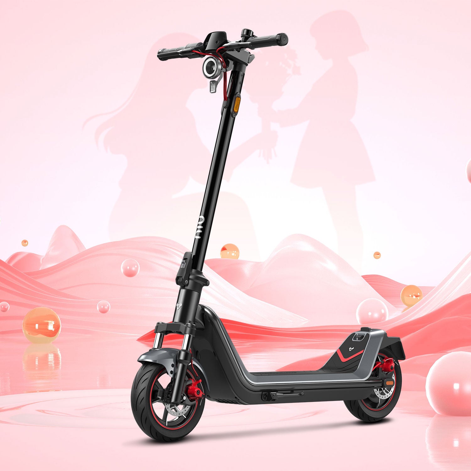 NIU KQi 300X Patinete Eléctrico con Suspensión Delantera | Autonomía 60km