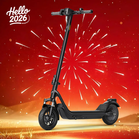 NIU KQi 100F Trottinette Électrique à Guidon Pliable avec Suspension | Autonomie 29km