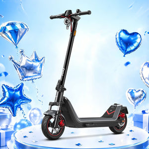NIU KQi 300X Patinete Eléctrico con Suspensión Delantera | Autonomía 60km