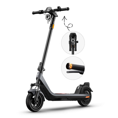 NIU KQi 200F Electric Scooter & Helmet Bundle