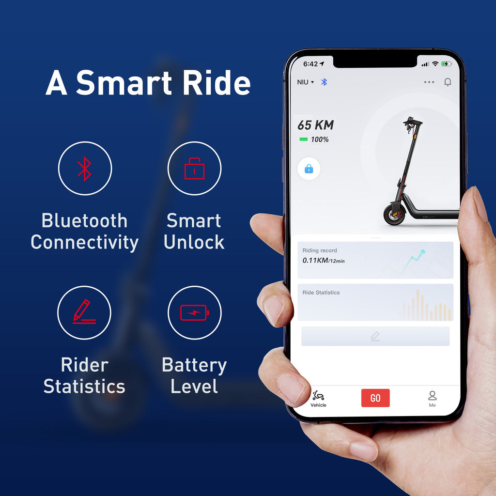 NIU KQi3 Max Electric Scooter | Range 65km (PT version)