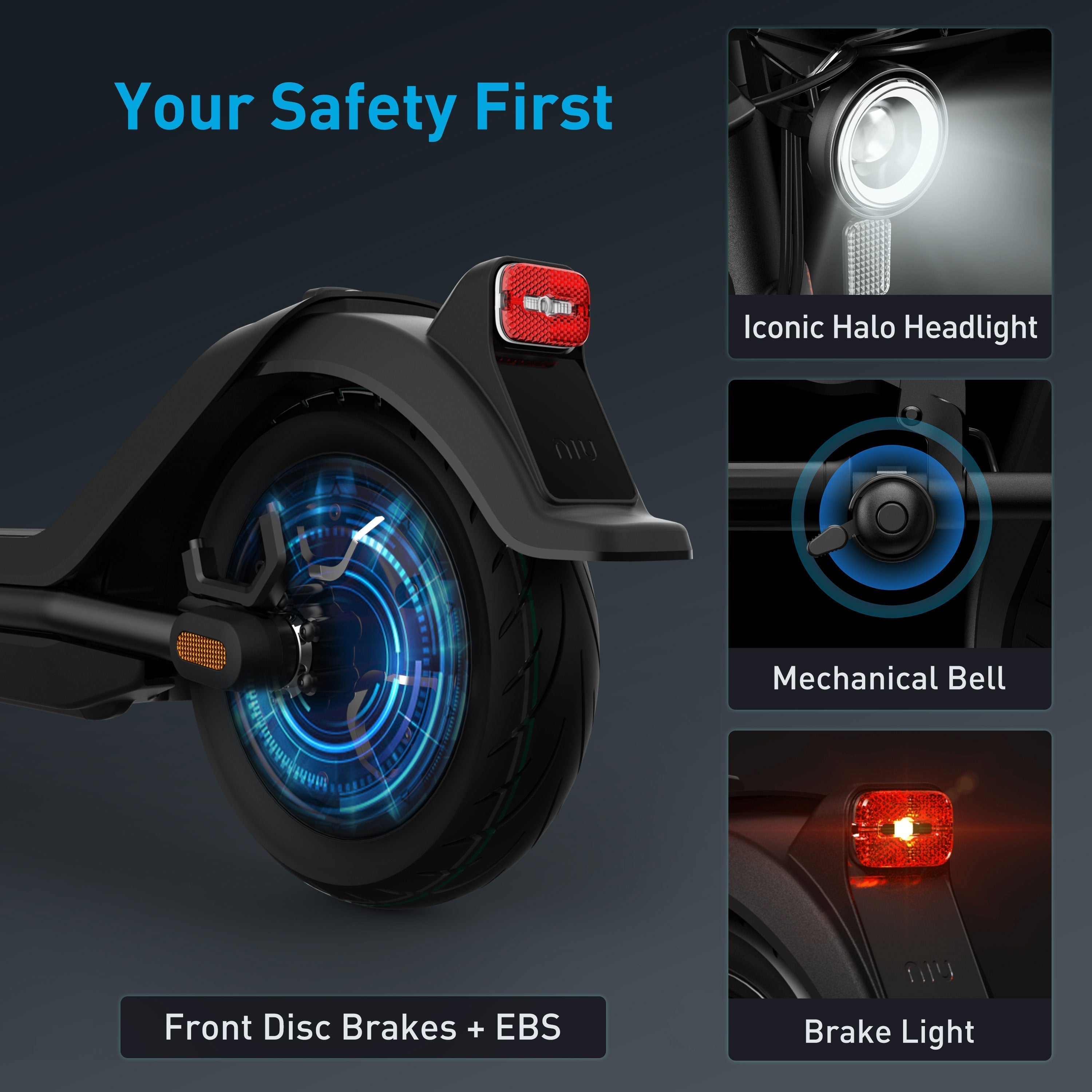 NIU KQi3 Sport Electric Scooter | Range 40km  (PT version)